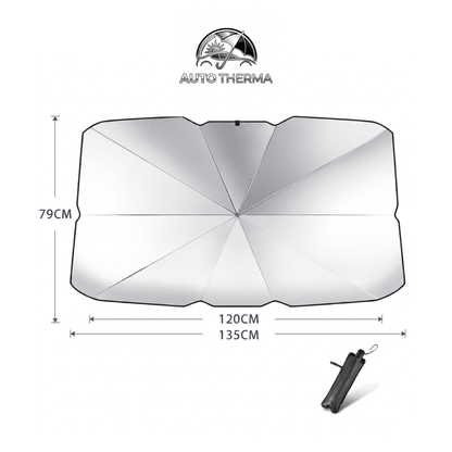 AutoTherma ™ Retractable Car Windshield Heat Protector